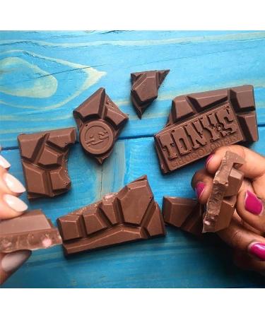 Tony's Chocolonely - Dark Milk Pretzel Caramel - 15 Pieces x 180 Grams - Fair Trade & Slavery Free - Enjoy Guilt Free - Buy Online on GoSupps.com