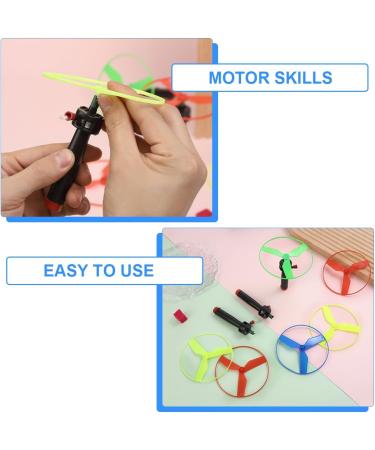 Menyiyds Propeller Game | 4 Handles & 8 Propellers | Motoric Toys for Kids 3+ | 30cm & 20cm Diameter | International Shipping - Buy Online on GoSupps.com