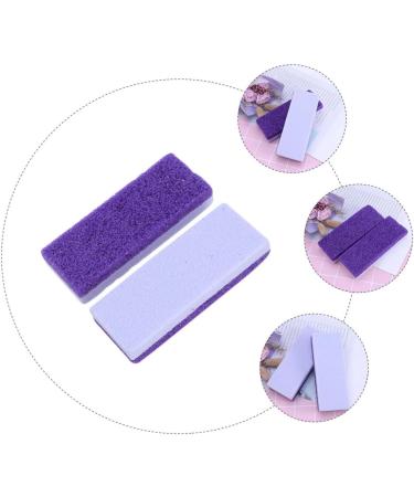 FRCOLOR 2pi ces Pierre pour Lot de R pes Double Face Violette Exfoliant Callosit s Peaux Mortes - Buy Online on GoSupps.com