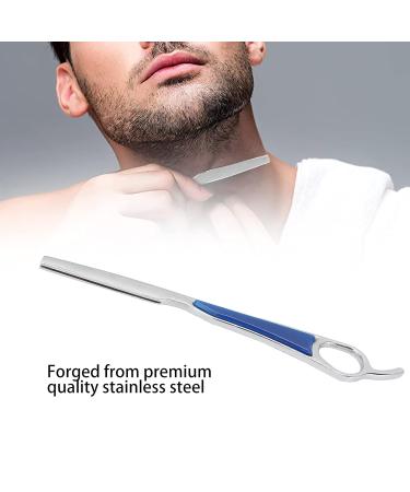 Professional Stainless Steel Straight Edge Barber Razor | Flexible & Easy to Use | Perfect for Haircutting & Styling - Buy Online on GoSupps.com