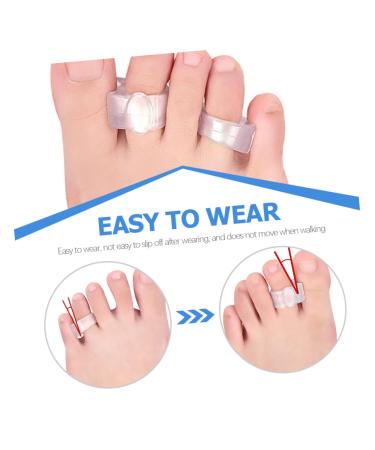 Hemoton 4 Pairs Silicone Gel Thumb Brace & Bunion Sleeve Set for Men - Bunion Night Splint & Hammer Separator for Foot Care - Buy Online on GoSupps.com