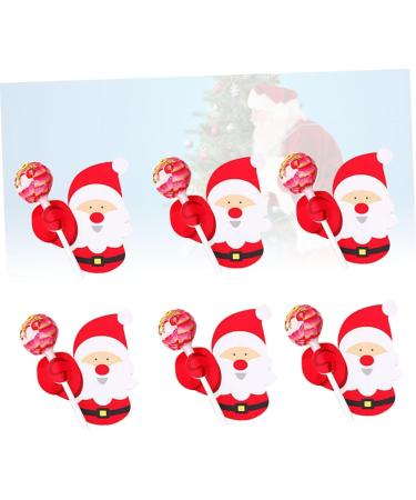  PRETYZOOM PRETYZOOM 54 Pieces Paper Lollipop Paper Card Christmas Lollipop Holder Candy Christmas Decorations Candy Party Tricks Sugar Candy Red Manual - Buy Online on GoSupps.com