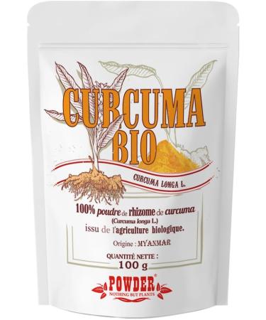 Powder Organic Turmeric Powder 100g - Buy Online on GoSupps.com