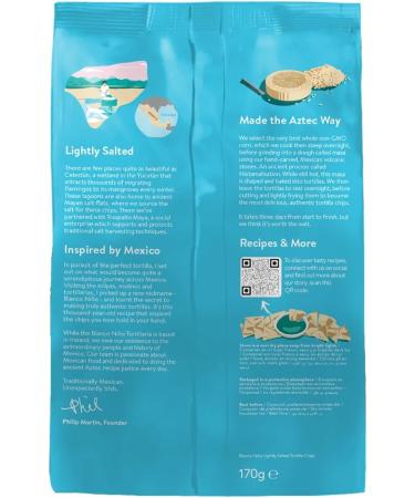 Blanco Ni o - Traditional Tortilla Chips - Lightly Salted - 8 x 170g - Buy Online on GoSupps.com