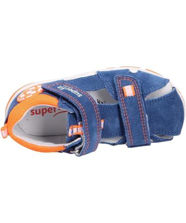 Superfit Baby Boys Freddy Sandals - Blue/Orange - Size 4.5 UK Child - Buy Online on GoSupps.com