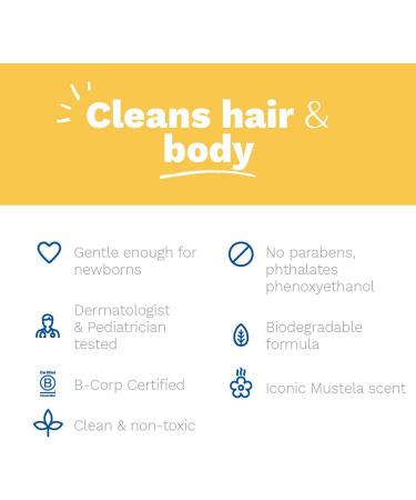 Mustela Nourishing Cleansing Gel with Cold Cream 300ml - Gentle Baby Wash - Buy Online on GoSupps.com