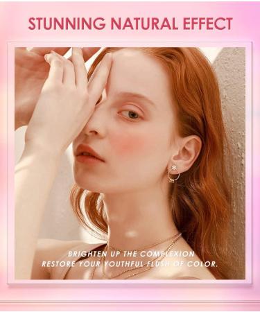 Set of 4 Natural Cream Liquid Blush Highlighter Makeup Sticks - Pink and Red Cheek Tint Collection - Buy Online on GoSupps.com