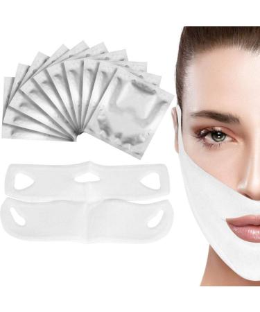 V Line mask neck mask facial care contour lifting V-shaped moisturizing tightly facial mask for pull-ups and V Line