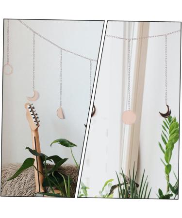 Zerodeko 1pc Lunar Eclipse Wall Hanging Ornament Light House Decorations for Home Moon Hanging Garland Sofa - Buy Online on GoSupps.com