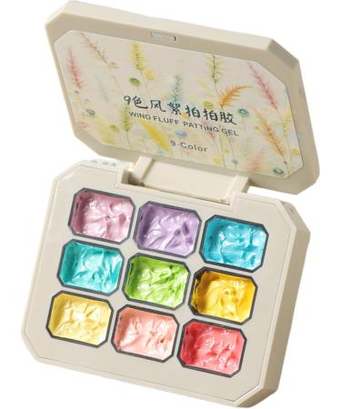 Paint 9 colors Solid Gradient Tatting Polish Set - rainbow of solid beauty care Sponge pat. for fade resistance vibrant color that stays bright long-lasting e - Buy Online on GoSupps.com