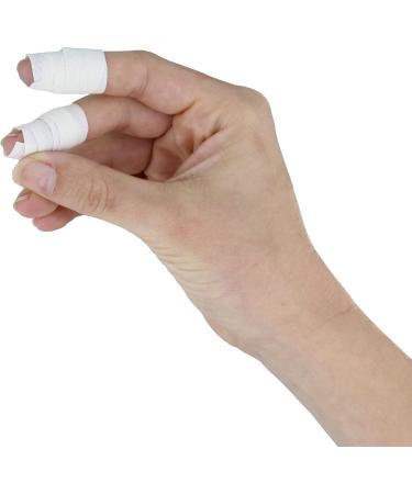Buy Get Out! Athletic Finger Tape - 8pk 45ft White Sports Wrap for Fingers & Toes | Superior Adhesive Pre-Wrap - International Shipping Available - Buy Online on GoSupps.com