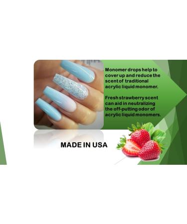 SHEBA NAILS Odor Out Acrylic Liquid Neutralizer 1/2oz - Strawberry Scent | Minimize Monomer Odor for Nail Services - Buy Online on GoSupps.com