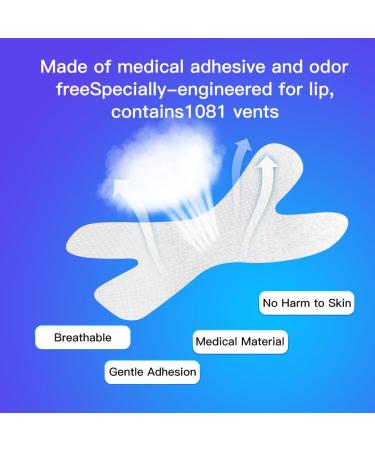 Mouth Tape for Sleeping 120 Pcs - Gentle Sleep Strips for Better Nose Breathing, Improved Night Sleep, and Instant Snoring Relief - Buy Online on GoSupps.com