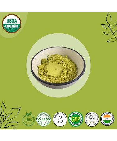 Mi Nature Henna Powder 227g - 100% Pure Natural Hair Dye from Rajasthan, India - Buy Online on GoSupps.com