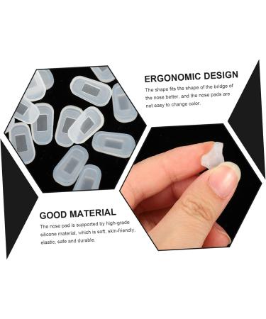 Gleavi 24 Pairs Silicone Nose Pads for Glasses - Soft Ruckable Gel Nasal Clamps for All-Day Comfort - Buy Online on GoSupps.com