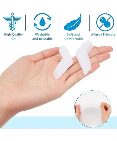Runrayay 8-Pack Bale Toe Corrector Pads | Gel Pinky Toe Bunion Protection & Relief | Small Toe Protection for Women - Style 5 - Buy Online on GoSupps.com