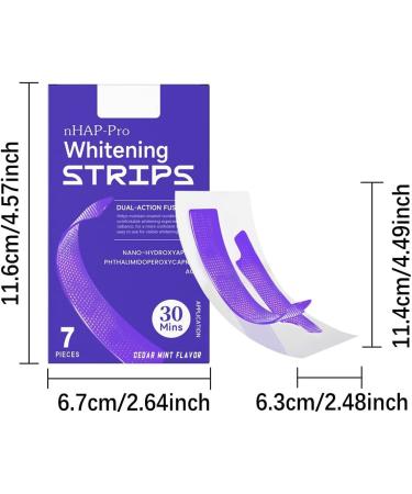 Bandes Dentaires Purple Lustre Am liore la Brillance Des Dents Unifie L'apparence R duit la D coloration de La Surface Haleine Fra che Application Facile en 30 Minutes.(1pcs) - Buy Online on GoSupps.com