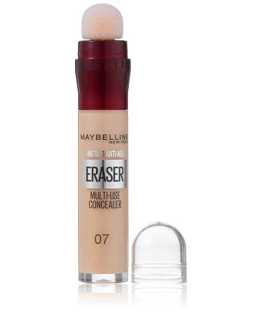 Maybelline Instant Anti Age Eraser Eye Concealer  Dark Circles and Blemish Concealer  Ultra Blendable Formula  00 Ivory (Packging may vary) 00 Ivory 0.22 Fl Oz (Pack of 1)
