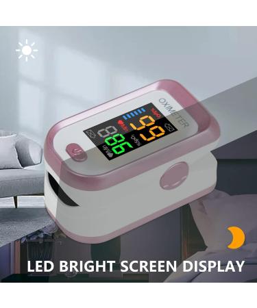 Pulse Oximeter Fingertip Blood Oxygen SpO2 Monitor - Accurate Readings for Adults & Children with Heart Rate Monitor - Buy Online on GoSupps.com