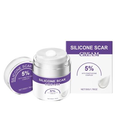 Antiscar cream 50 g scar cream skin care for spots wounds caesarean section old new scars burns legs