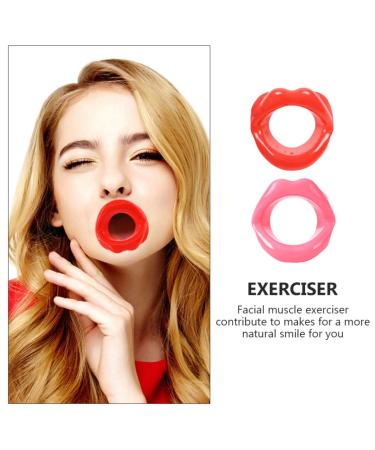 Ciieeo Face Leaner Exercise 2PCs Silicone Slim Trainer for Face Care & Muscles | International Shipping Available - Buy Online on GoSupps.com