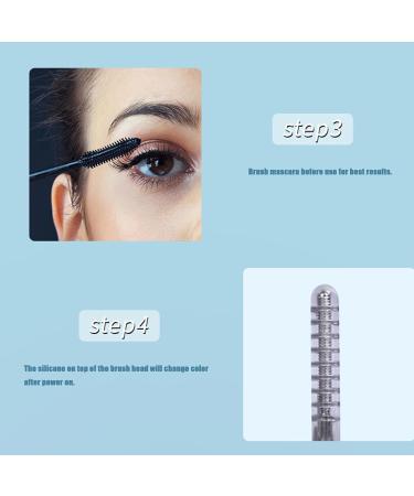 Heated Eyelash Curler Electric Eyelash Curler with 3 Brush Heads Type-C Rechargeable Lash Curler with 3 Temperature Modes Quick Heating Curling - Buy Online on GoSupps.com