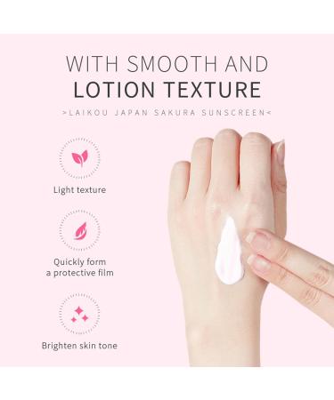 Sakura Face Sunscreen SPF 50 PA+++ Sunscreen Face face Cream SPF 50 with Centella SPF50 Moisturiser for Face Anti Redness Cream Lightweight Non-Greasy Waterproof Non Comedogenic Sunscreen - Buy Online on GoSupps.com