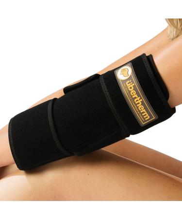 bertherm Elbow Ice Pack Wrap for Injuries Reusable | Long-Lasting Cold Compression Without Ice-Burn | Pain Relief for Tendonitis Tennis Elbow Sports Injury Pain | 1-Year Warranty