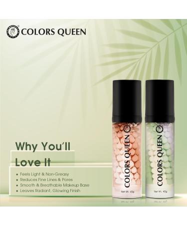 3 in 1 Facial Primer - 02 Green 40g | Lightweight Long Lasting & Highly Moisturizing Formula | Long Lasting Primer for Face Makeup - Buy Online on GoSupps.com