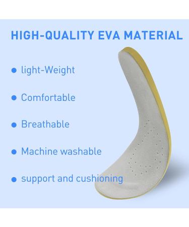 Hey Dude Wally Shoes Insoles - Memory Foam Inserts for Men | Shock Absorption & Odor Control - Buy Online on GoSupps.com