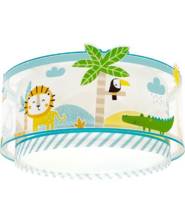 Dalber My Little Jungle Ceiling Light for Children - Juggling Animal Lamp E27 - Perfect Kids Room Decor - Buy Online on GoSupps.com