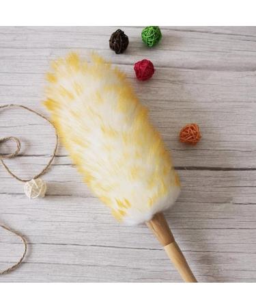 Wool Duster Static Lambs Wool Brush Duster Lambswool Soft Dusting Household Brush Dust N7G7 Mites - Buy Online on GoSupps.com