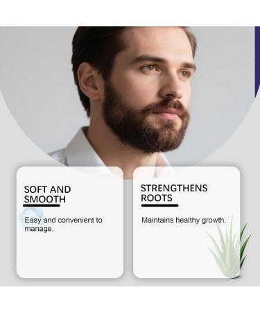 Mustache Balm - 100g Smoothing Formula Beard Butter | Soft Beard Care Balms | For winter travel key moments date nights and - Buy Online on GoSupps.com