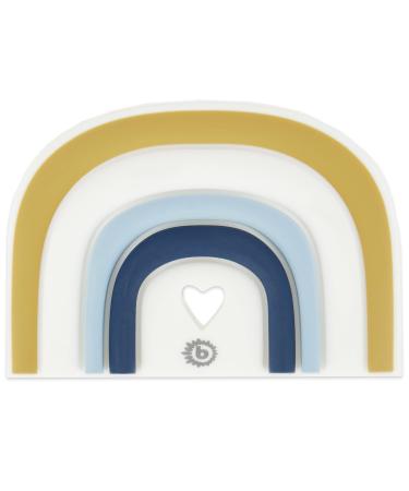 Bieco Silicon Tor Beißring Baby 10 cm |From 0 months |Toothing aid baby |Baby Greifling in Tor Design |Colorful bite ring for baby to teeth |Motoric toy baby |Bite ring silicone baby