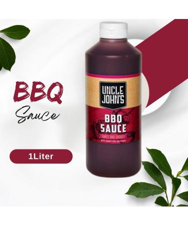 Uncle John Sauce & Mustard Pick N Mix - Choose From 5+ Flavors |Mayonnaise Garlic Mayonnaise Tomato Ketchup American Style Mustard BBQ Sweet Chilli | Pack of 3 x 1000ml - Buy Online on GoSupps.com