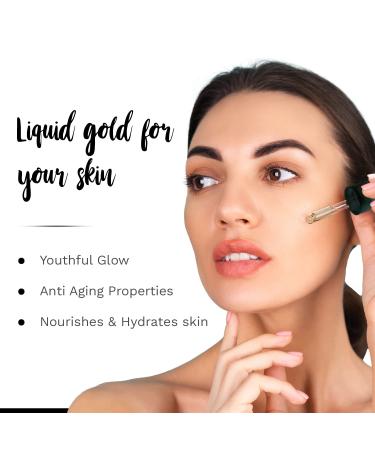 Jojoba Anti Aging Serum 1.0 fl oz | Nourishing Face Serum with Jojoba Argan Rose & Pomegranate Oil for Youthful Skin Glow - Buy Online on GoSupps.com