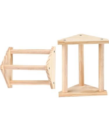 GINTUTO Pine Wooden Chick Jungle Gym Roosting Bar - Small Chicken Perch Toys for Coop and Brooder - Ideal for Large Bird Baby Chicks and Parrots - Buy Online on GoSupps.com