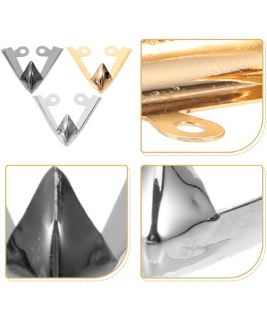 CALLARON Metal Shoes Protector 3 Pairs Pointed Toe Caps for High Heels | Elegant Tip Covers & Pumps Decoration | Durable Shoe Repair Charms - Buy Online on GoSupps.com