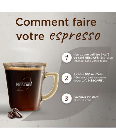 Nescaf Espresso Intenso - Caf Soluble - Bo te de 95g Espresso Intenso 95 g (Lot de 1) - Buy Online on GoSupps.com