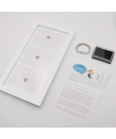 Govvay Baby Handprint and Footprint Photo Frame Kit | Perfect Newborn Gift for Boys and Girls | Memorable Keepsake Box for Christmas and Birthdays - Buy Online on GoSupps.com