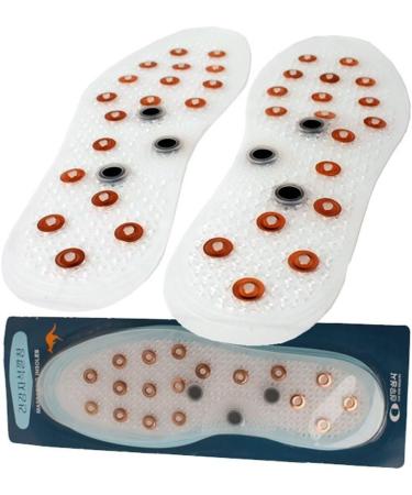 Anti-Odor Acupressure Copper Magnetic Shoes Insole - 1 Pair - Buy Online on GoSupps.com