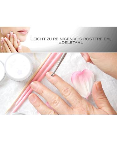 V-Cuticle Knife - Stainless Steel Cuticle Nipper for Perfect Manicure Pedicure & Nail Art | International Shipping - Buy Online on GoSupps.com