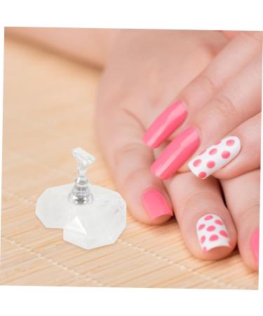 Beavorty 1 Set magnetic base nail stands for press on press on nail holder nail display stand nail holder for painting nails magnetic nail supplies for beginners Acrylic portable Nail set - Buy Online on GoSupps.com