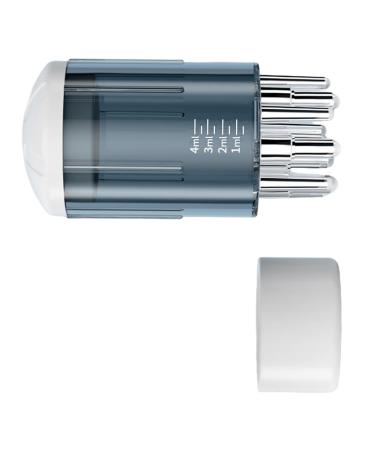 Practical scalp slicer fluid comb for improved hair health liquid massager hair tool accessories hairbrush gray suit