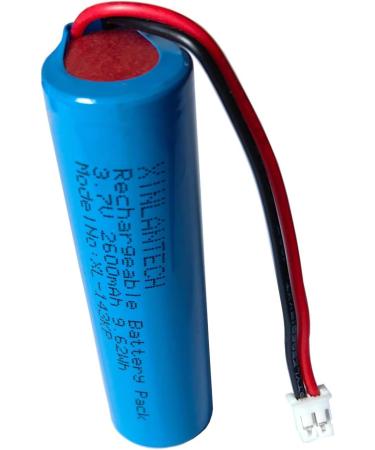 2600mAh Rechargeable Li-ion Battery for Croove B0143KH9KG Voice Amplifier - 2 Pack with JST 2.0-2Pin Plug - International Shipping Available - Buy Online on GoSupps.com