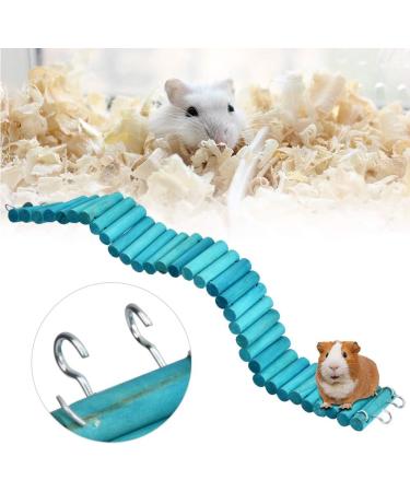 Nikou Hamster Climbing Bridge Ladder 6 * 50CM Pet Hamster Parrot Climbing Soft Ladder Suspension Bridge Birds Toy - Buy Online on GoSupps.com