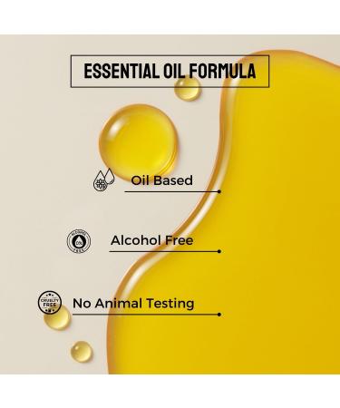 benatu Cedar Wood Perfume Oil Roll On for Men Alcohol Free Eau de Parfum Travel Size Essential Oil Body Fragrance Concentrated Warm Woody Scent 10 ml - Buy Online on GoSupps.com