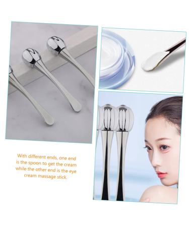 Premium Eye Cream Massage Stick Roller | Anti-Puff Applicator & Cosmetic Spatula | Zinc Alloy Under Eye Roller for Dark Circles & Puffiness - Buy Online on GoSupps.com