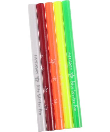 FOMIYES 25 pcs plastic eye line makeup tool star eyeliner stamp woman eyeliner pen makeup supply 12.00X0.80X0.80CMx5pcs Assorted Colorx5pcs - Buy Online on GoSupps.com