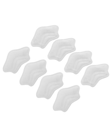 Shoe Filler Heel Protectors for Shoes 4 Pairs Heel Grips Ergonomic Soft Cushioning Effect Reusable Toe Insert Heel Pads for Big Shoes